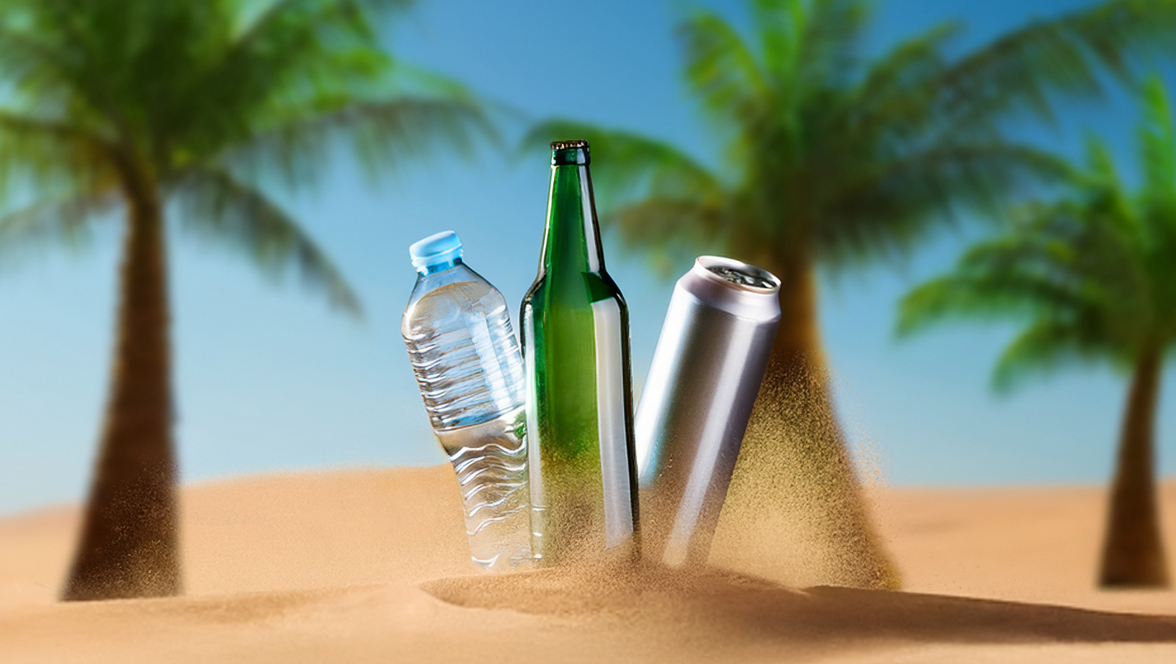 Glas, PET, Dose – einmal das Komplettpaket, bitte!